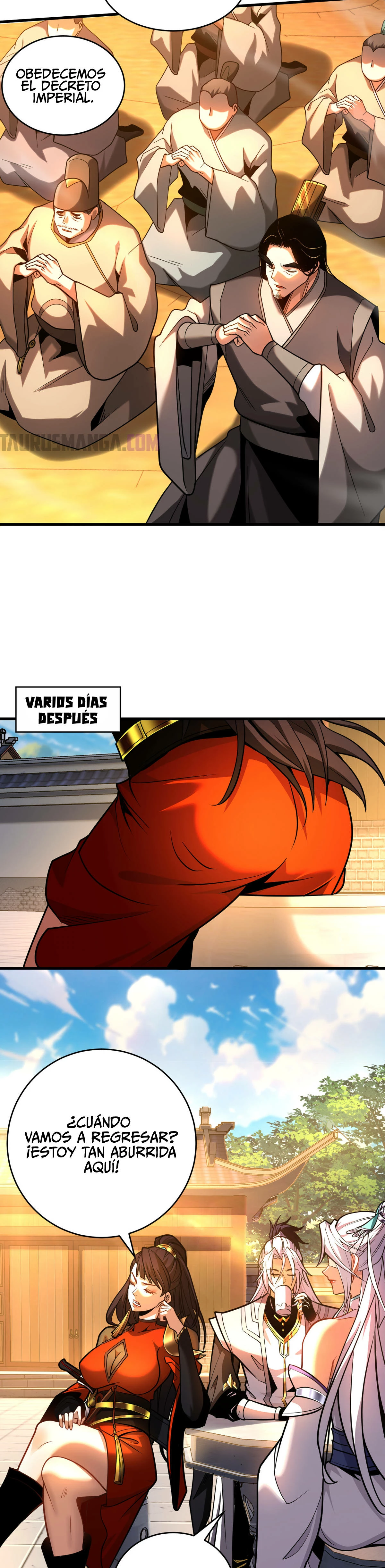 Mientras mis discípulas se matan, yo me relajo! > Capitulo 73 > Page 51
